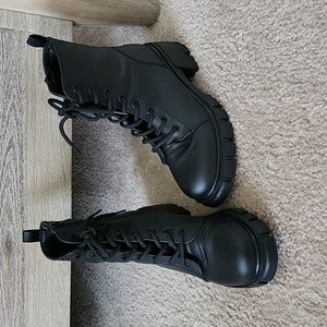 MIA Black Combat Boots